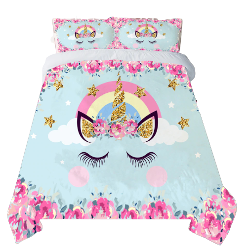 Chubby Unicorn Bed Set
